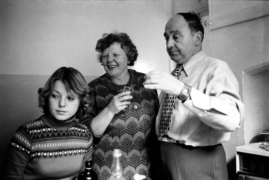 Family meal, Loughborough, Czeslaw Siegieda, documentary photographer