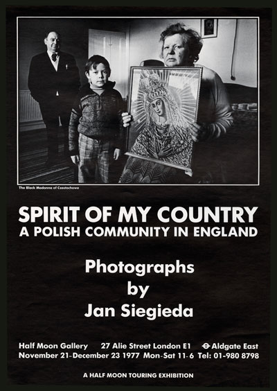 Half Moon Gallery Camerawork Poster Spirit Of My Country